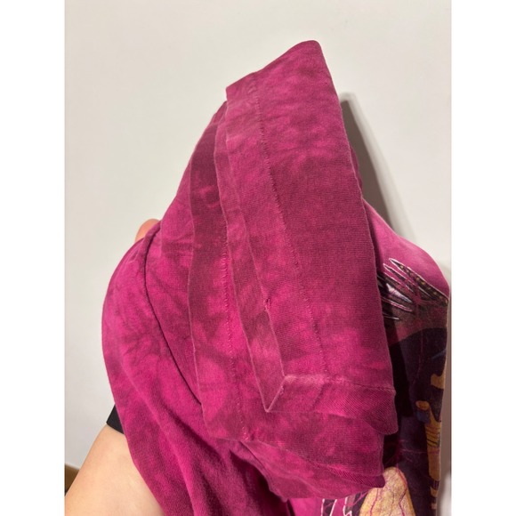 Tennessee River Gold Men XXL Pink Tie Dye Native American Graphic Single Stitch - Picture 9 of 10